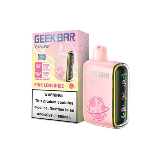 geek bar pulse 7500 recharge disp vape 16ml 1ct – pink lemonade $16.99 or 2 For $30