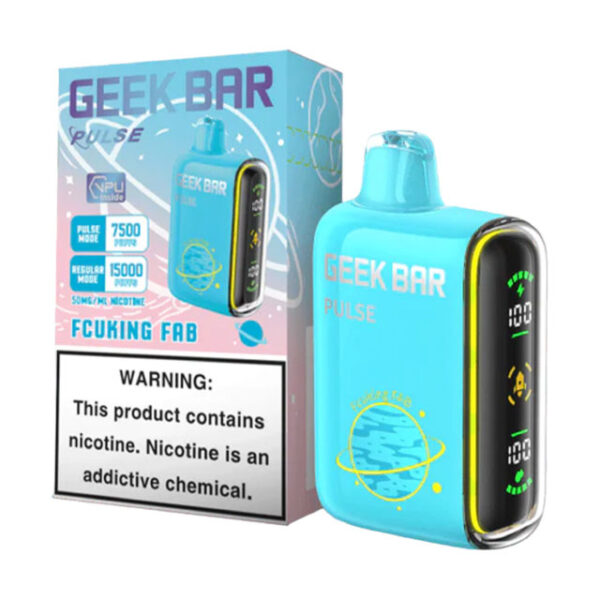 geek bar pulse 7500 recharge disp vape 16ml 5ct – fcuking fab    $16.99 or 2 For $30