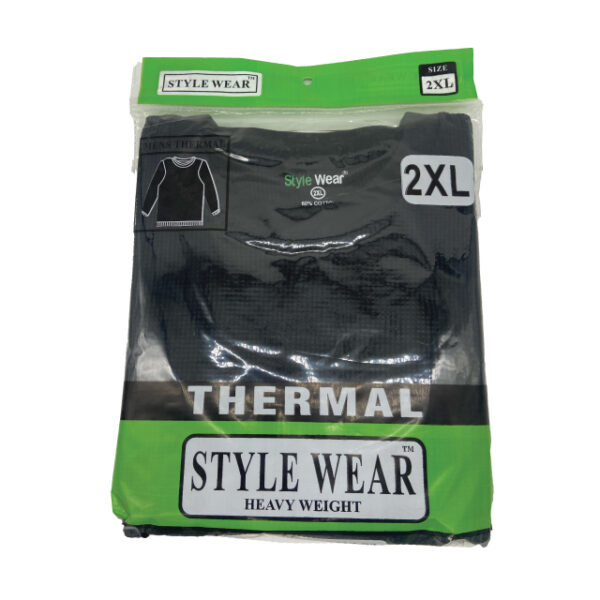 Thermal ls shirt cott mark 100% cotton 1ct – black 2xl – $14.99