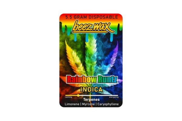5.5 Gram Disposable Rainbow Runtz $70.00